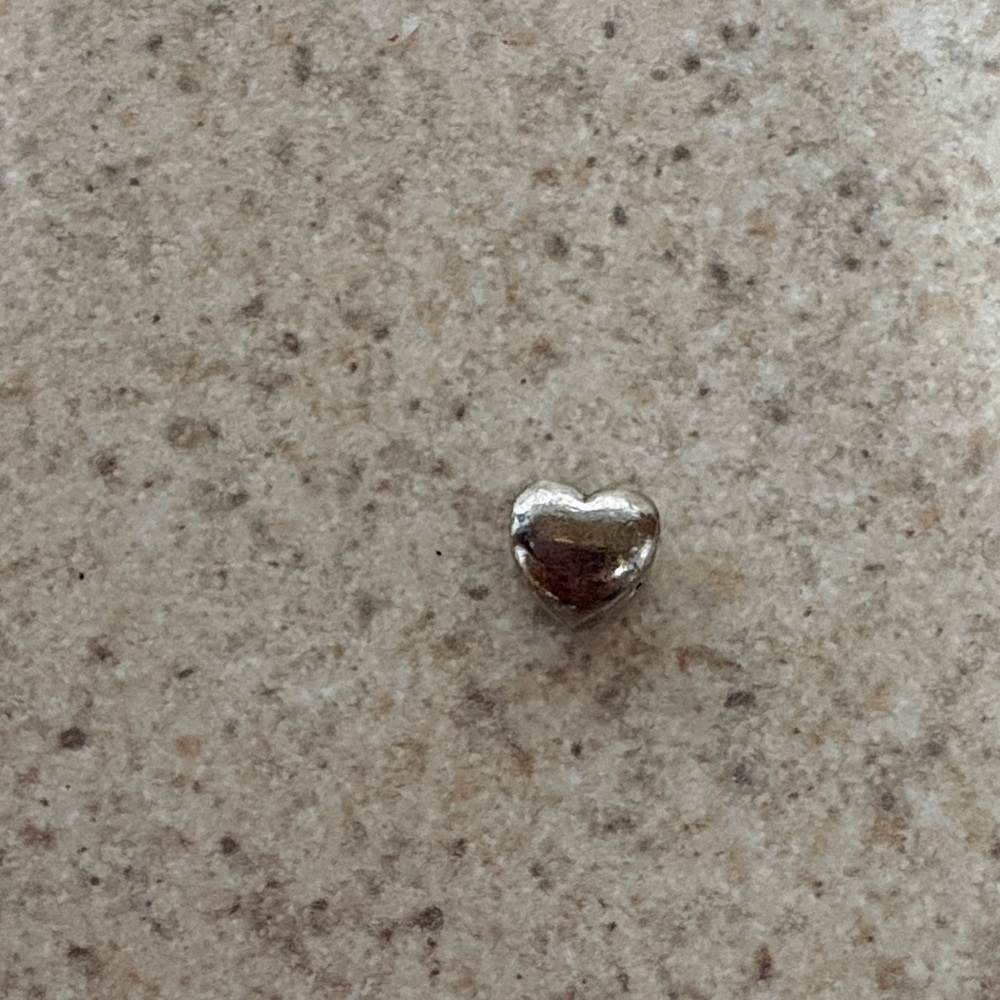 Silver Heart Charm Pandora Charm